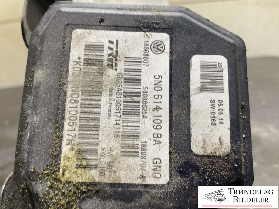ABS sentral til Audi Q3 2011-2014 (Type I, Fase 1)  (5N0 614 109 BA|)