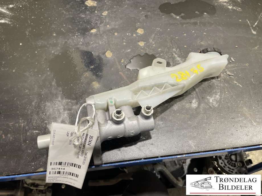 Bremsepumpe hoved til Mazda CX-5 2017-->> (Type II) (KDY34340ZA|)