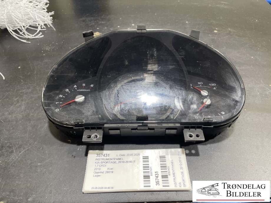 Instrumentpanel til Kia Sportage, 2010-2016 (Type III)  (94003 3U015)
