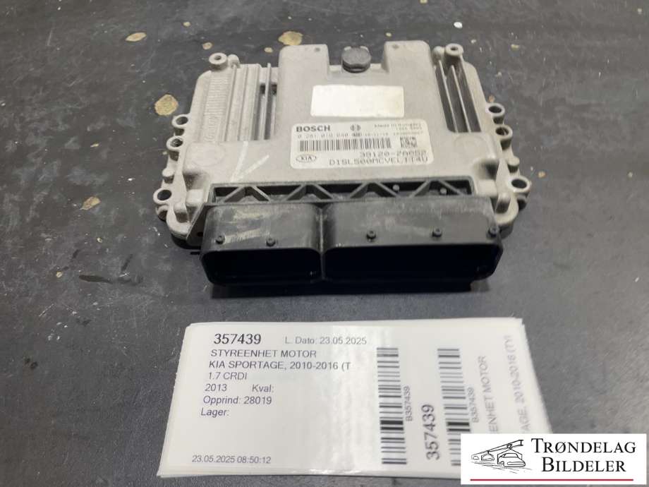 Styreenhet motor til Kia Sportage, 2010-2016 (Type III)  (BOSCH|39120 2A052)