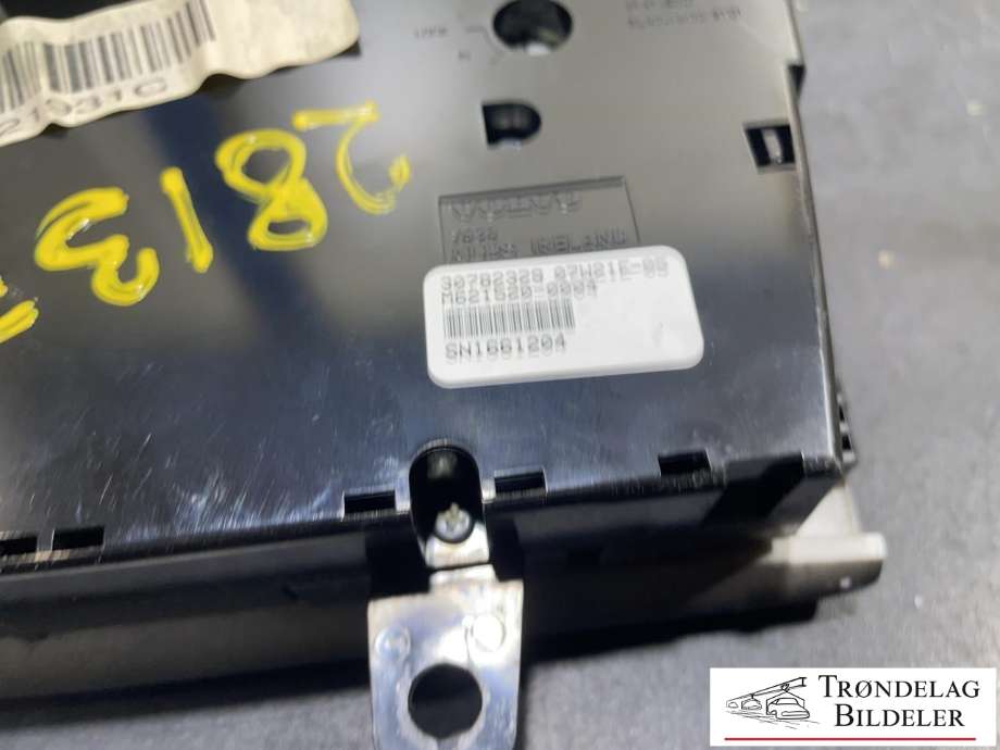 Varmeapparat betjening til Volvo XC90 2007-2014 (Type I, Fase 2)  (30746024|)