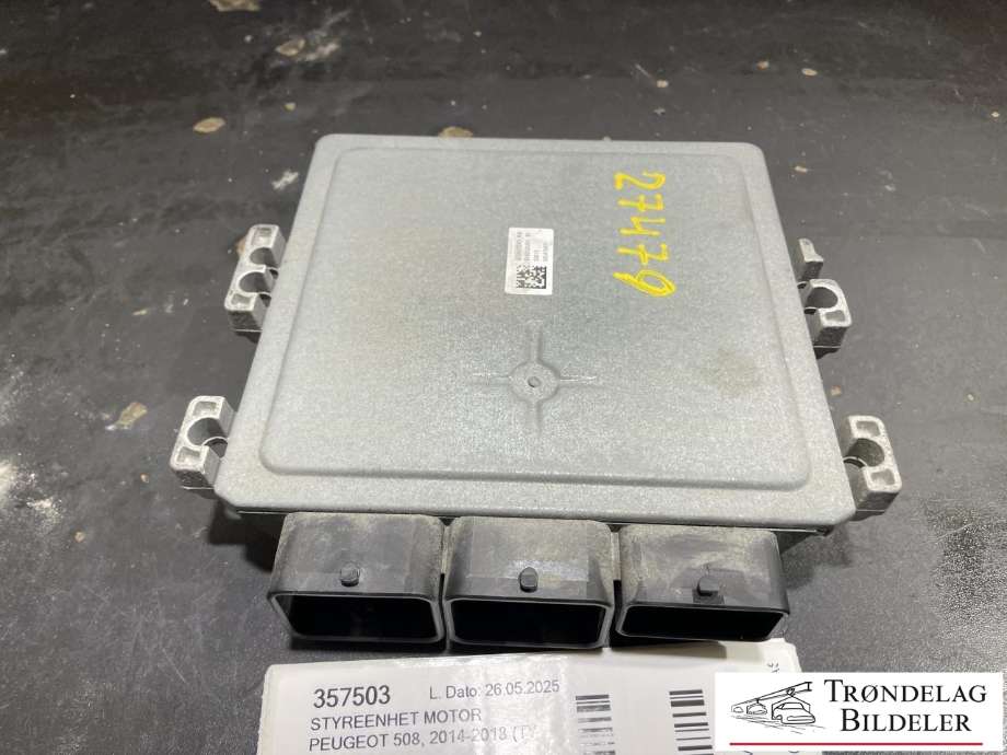Styreenhet motor til Peugeot 508 2014-2018 (Type I, Fase 2)  (16 100 820 80|)