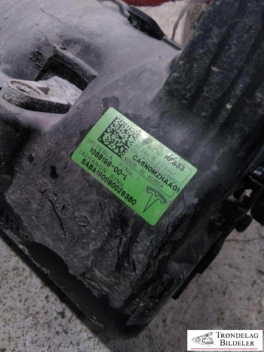 Aircondition kompressor elbil til Tesla Model 3 2018-2023 (Fase 1)  (108819800L|)