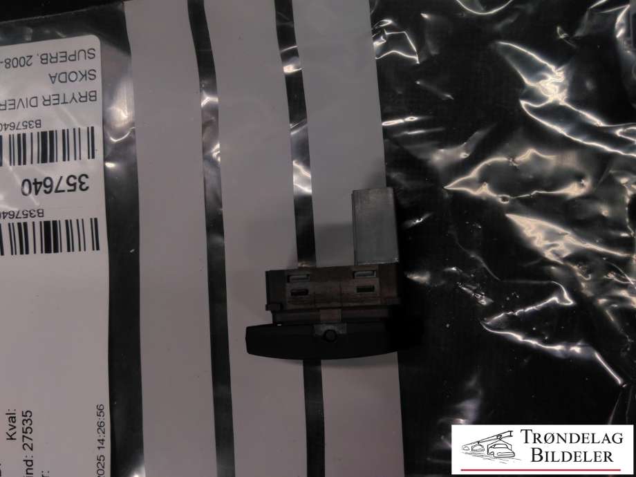 Bryter diverse til Škoda Superb 2008-2015 (Type II)  (3T0 962 125 B|3T0 962 125 B  REH|)