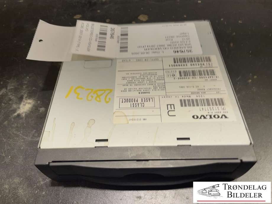 Bilstereo CD-veksler til Volvo XC90 2007-2014 (Type I, Fase 2)  (31357747|)