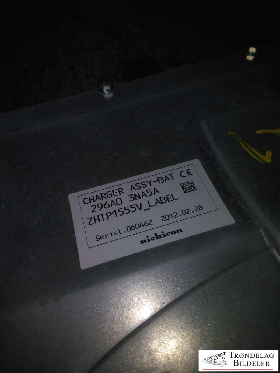Batterilader (OBC - On Board Charger) til Nissan Leaf 2011-2017 (Type I)  (296A0-3NA5A|296A0-3NA2A|296A0-3NA6A|)