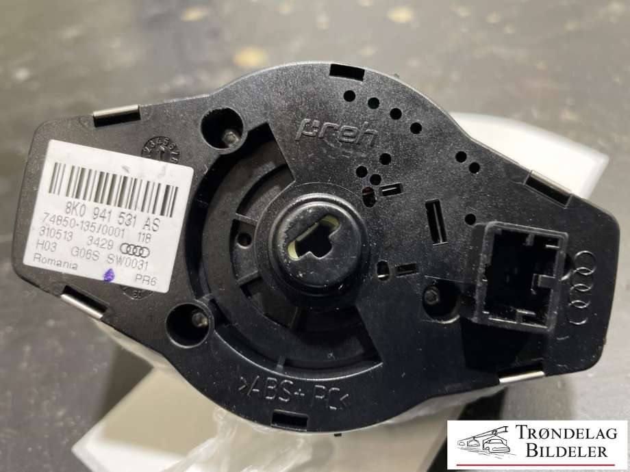 Bryter lys til Audi A4, Allroad 2009-2016 (Type I) (B8) (B8) (8K0 941 531 AS|)