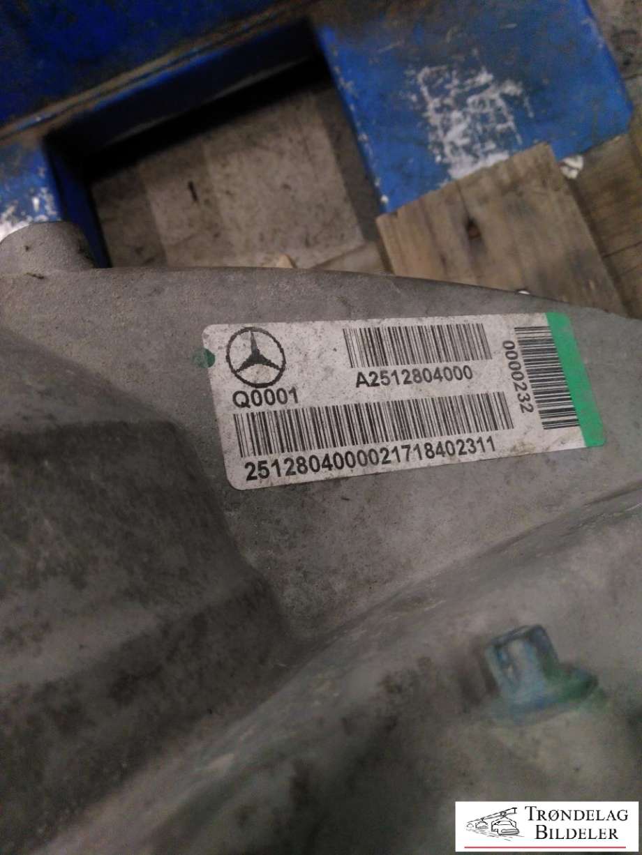 Girkasse hybrid til Mercedes GLE 2015-2018 (Fase 2) (W166) (W166) (A1662703402|724204|)