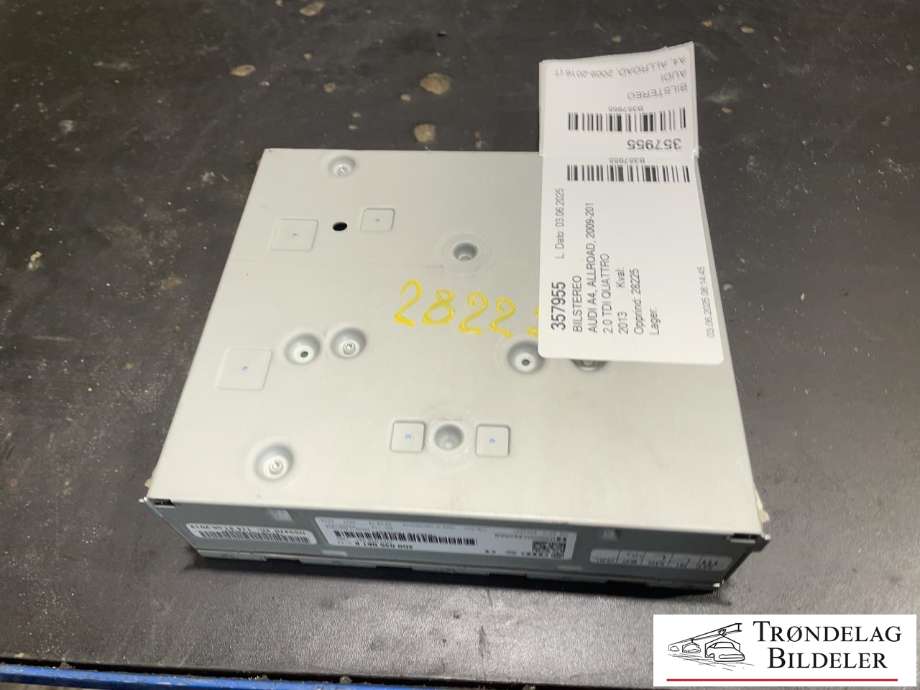 Bilstereo til Audi A4, Allroad 2009-2016 (Type I) (B8) (B8) (4G0 035 061 K|)