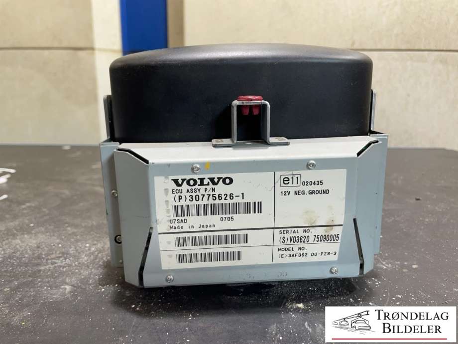 Bilstereo navigasjon skjerm til Volvo XC90 2007-2014 (Type I, Fase 2)  (30775626-1|)