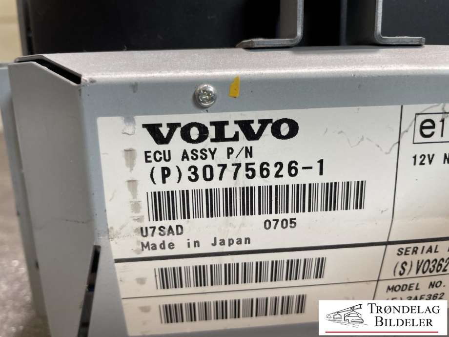 Bilstereo navigasjon skjerm til Volvo XC90 2007-2014 (Type I, Fase 2)  (30775626-1|)