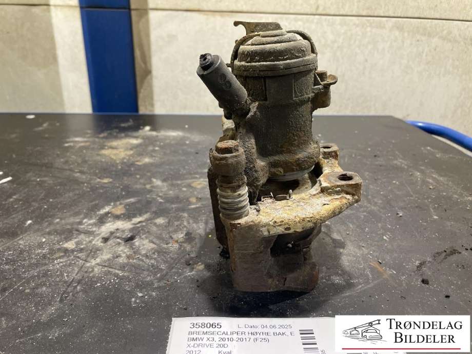 Bremsecaliper høyre bak, elektrisk til BMW X3 2010-2017 (F25) (F25) (34 21 6 791 018|34 21 6 791 019|330X20MM)