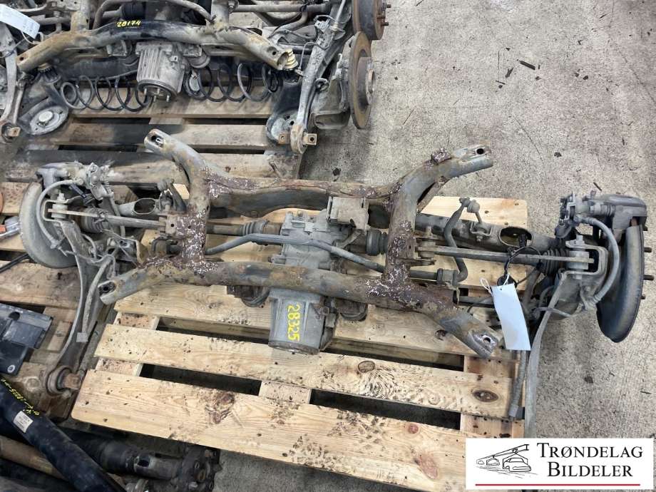Bakstilling til Mitsubishi Outlander 2012-2015 (Type III, Fase 1) (3501A470|3570A031|3715A203|3715A204|3785A035)