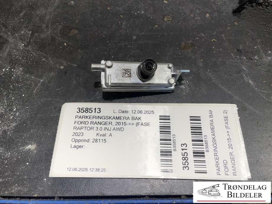 Kamera til Ford Ranger / Ranger Raptor, 2015-2022  (ML3T-19H406-BC)