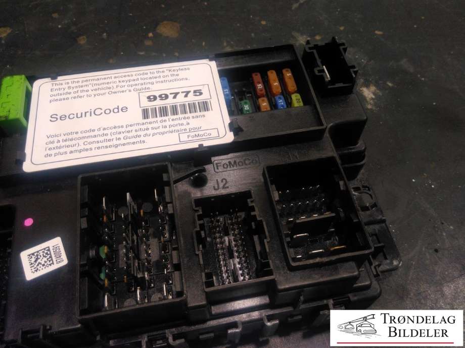 Styreenhet comfort (BCM) til Ford Ranger / Ranger Raptor 2015-2022  (NU5T-15604-BCM|2604421|2HJ 937 087 N)