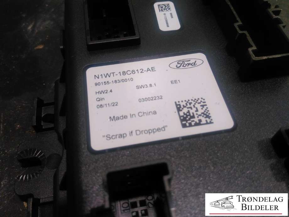 Styreenhet klima/aircondition til Ford Ranger / Ranger Raptor 2015-2022  (N1WT-18C612-AE|)