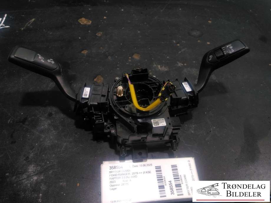 Bryter combi til Ford Ranger / Ranger Raptor, 2015-2022  (N1WT-14B522-MB)