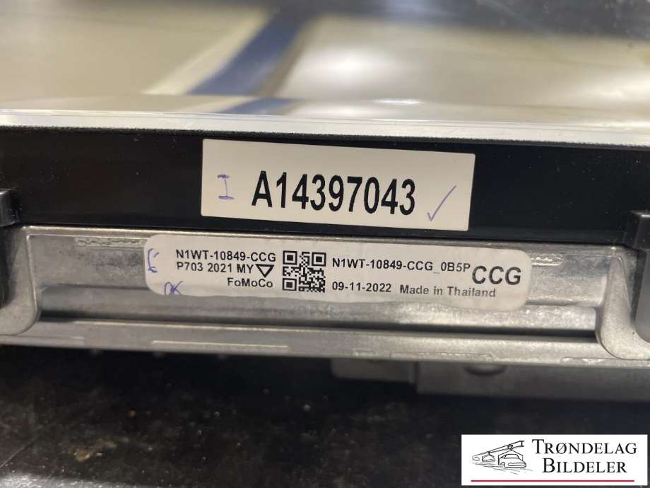 Instrumentpanel til Ford Ranger / Ranger Raptor 2015-2022 (N1WT-10849-CCG|2640677|)