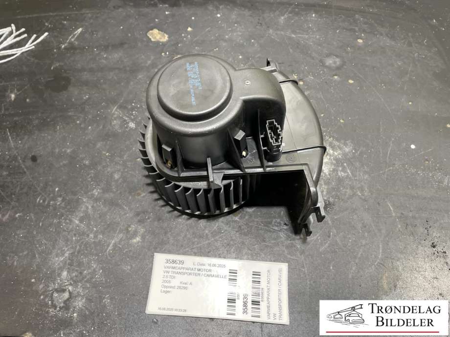 Varmeapparat motor til VW Transporter / Caravelle 2003-2009 (Fase 1) (T5) (T5) (7H1820021B|87271|7E1 820 021)