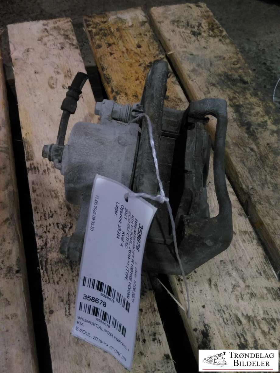 Bremsecaliper høyre foran til Kia e-Soul, 2019-->> (Type III)  (58190J2A10)