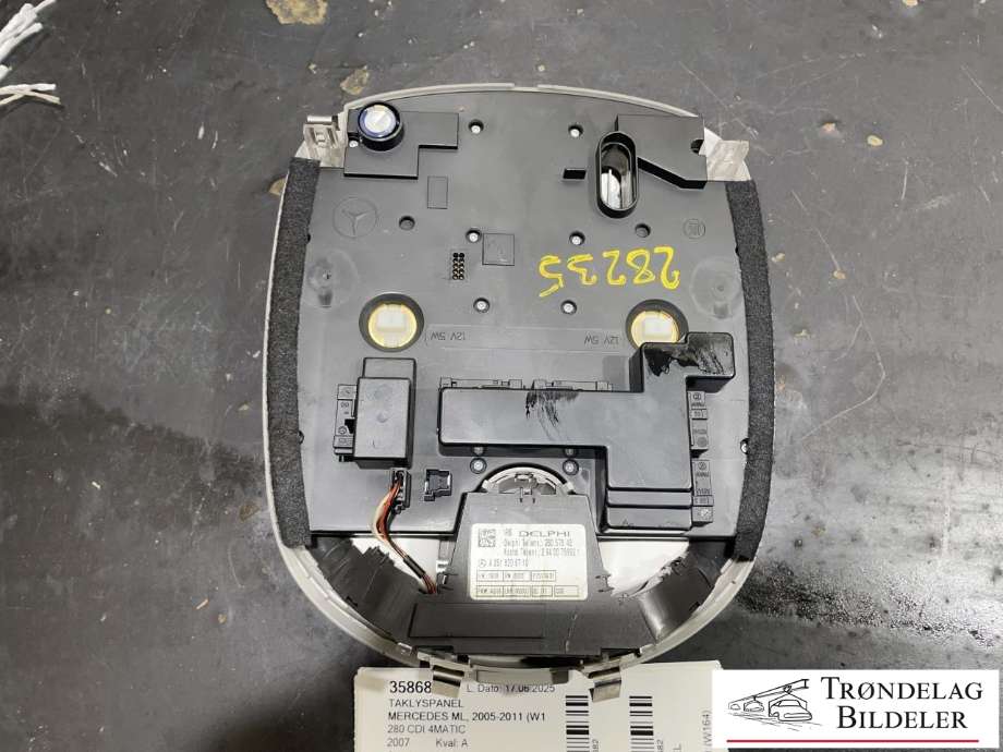 Taklyspanel til Mercedes ML 2005-2011 (W164) (W164) (A 164 820 14 85|)
