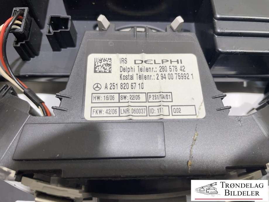 Taklyspanel til Mercedes ML 2005-2011 (W164) (W164) (A 164 820 14 85|)