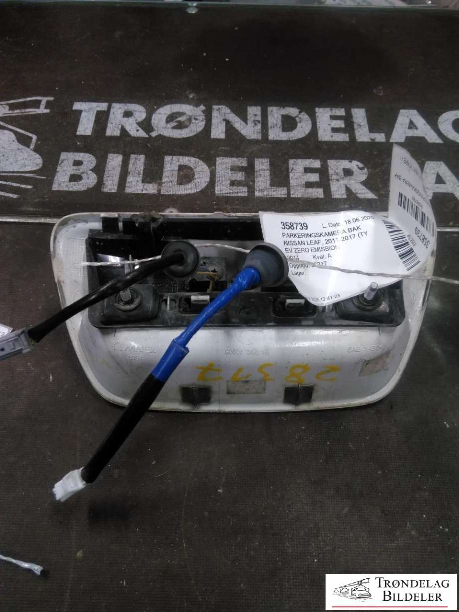Parkeringskamera bak til Nissan Leaf 2011-2017 (Type I)  (284423NH0A|)
