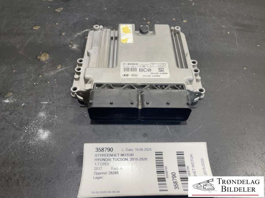 Styreenhet motor til Hyundai Tucson, 2015-2020  (39140-2ABB0)