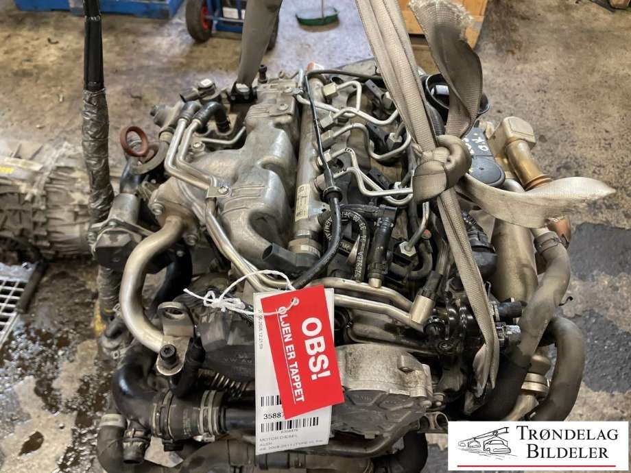 Motor diesel til Audi A6 2008-2011 (Type III, Fase 2) (C6) (C6) (CAGB|03L 100 034 H|03L 100 103 KX|03L 103 265  X|)