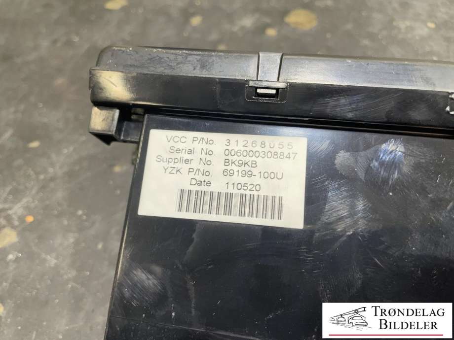 Instrument kjørecomputer til Volvo V50 2007-2012 (Fase 2)  (31268055|)