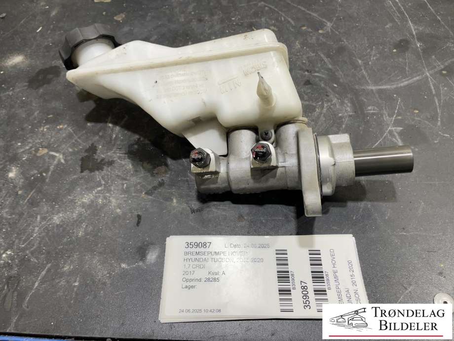 Bremsepumpe hoved til Hyundai Tucson, 2015-2020  (58510D7100)