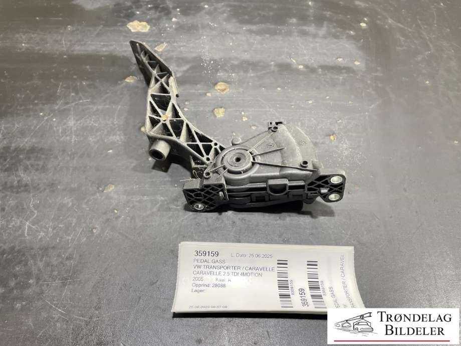 Pedal gass til VW Transporter / Caravelle, 2003-2009 (Fase 1) (T5) (T5) (7H1721503G|7H1721503C)