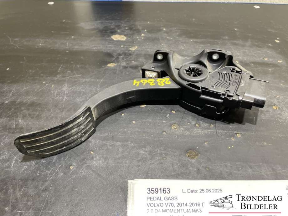 Pedal gass til Volvo V70 2014-2016 (Type III, Fase 2) (31255476|6PV009220-29|31329058|31329062|6PV010834-16)