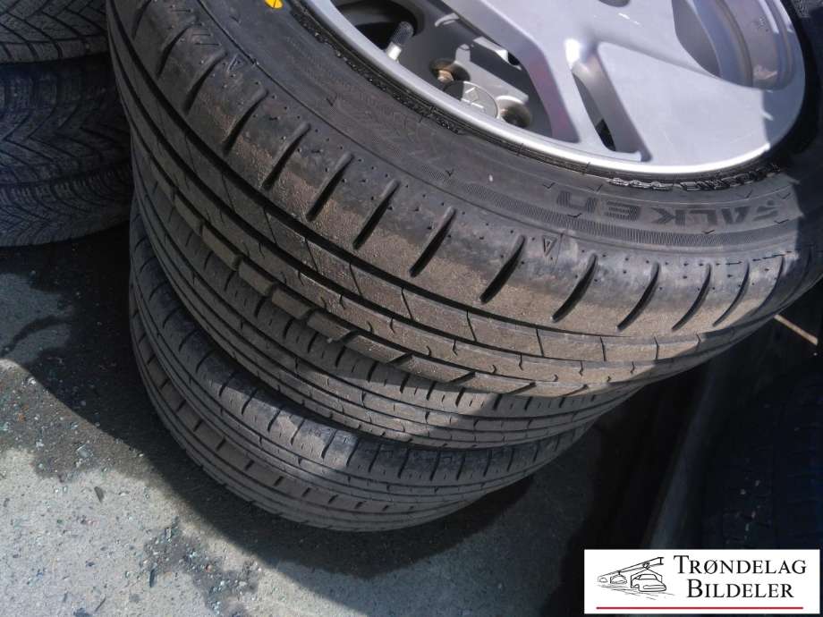 Hjulsett aluminium sommer til Mitsubishi i-MiEV 2010-->>  (FALKEN|175/55/R15 4X100 5JX15 ET35 CB F56.1MM CB B54.1MM|)
