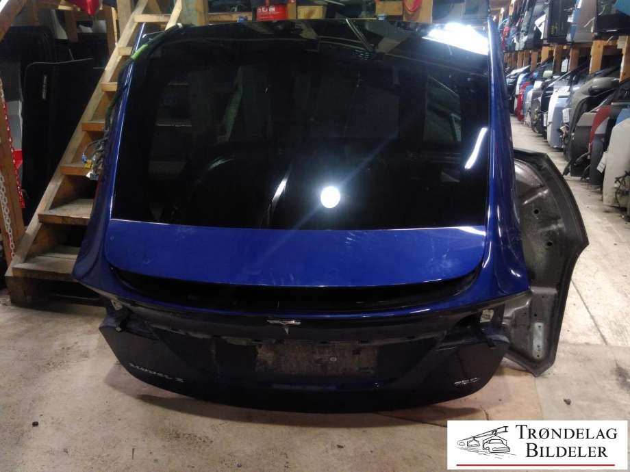 Bakluke til Tesla Model X 2016-->> (1900710-E0-B|)