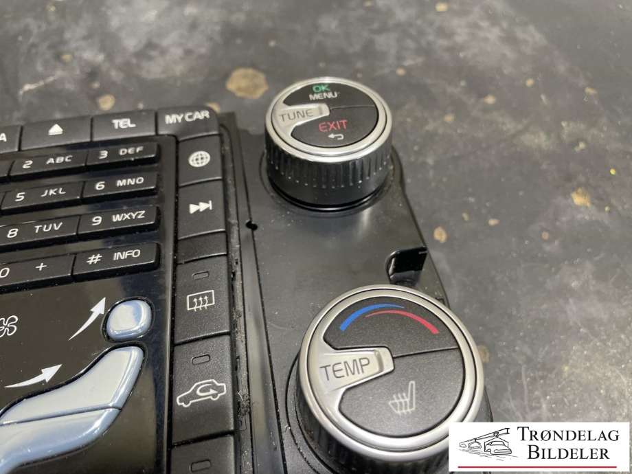 Varmeapparat betjening til Volvo V70 2014-2016 (Type III, Fase 2)  (31443428|)