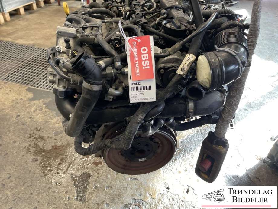 Motor diesel til Škoda Octavia, 2017-2020 (Type III, Fase 2)  (04L 100 036 S)