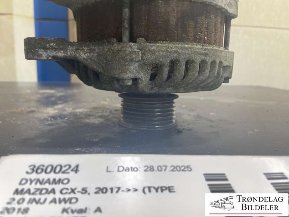 Dynamo til Mazda CX-5 2017-->> (Type II) (PSKJ-18-300|)