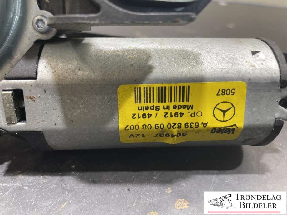 Viskermotor bakrute til Mercedes Vito/Viano 2004-2010 (Fase 1) (W639) (W639) (A6398200908002|)