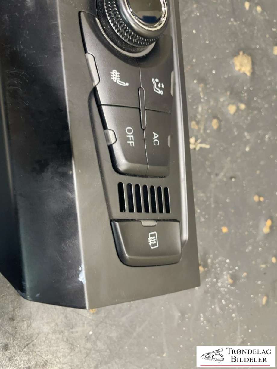Varmeapparat betjening til Audi Q5 2012-2017 (Type I, Fase 2)  (8T1 820 043 AN|)