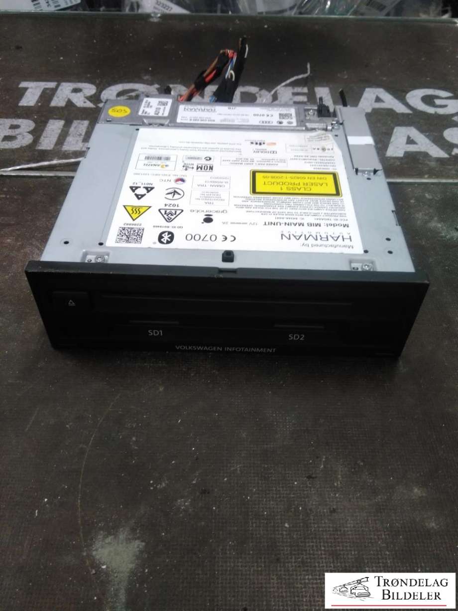 Bilstereo til VW e-Golf 2014-2017 (Fase 1)  (3Q0035874A|)