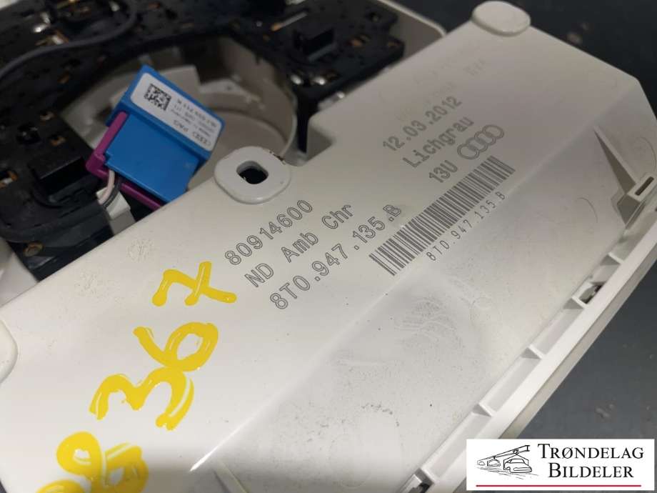 Taklyspanel til Audi Q5 2012-2017 (Type I, Fase 2)  (8T0 947 140|8T0 947 140    T64|)