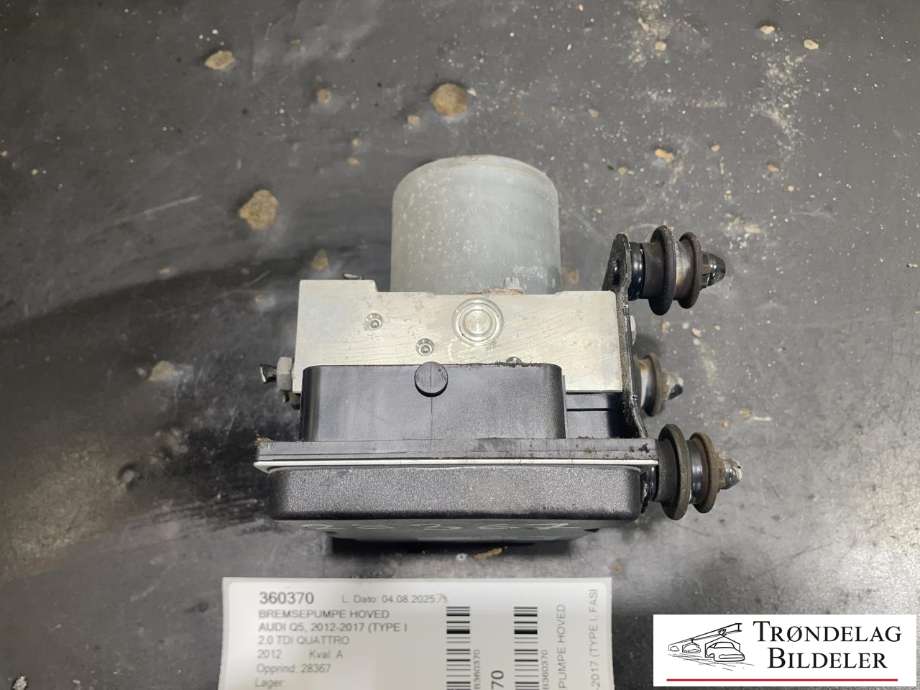 ABS sentral til Audi Q5 2012-2017 (Type I, Fase 2)  (8R0 614 517 S|8R0 614 517 T|)