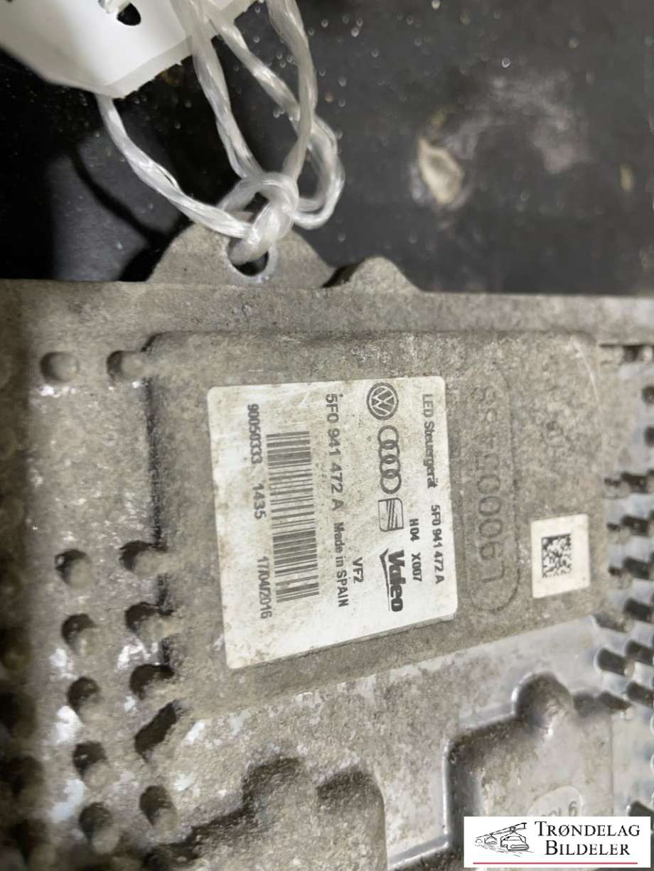 Styreenhet xenon/ballast til VW Golf VII 2012-2017 (Fase 1)  (5F0 941 472 A|)