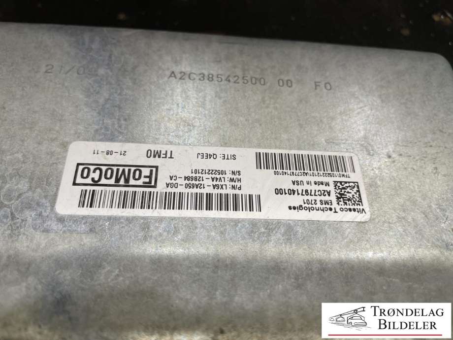 Styreenhet motor til Ford Kuga 2019-->> (Type III)  (LX6A-12A650-DGA|5819474|SVLV4A-12A650-CB)