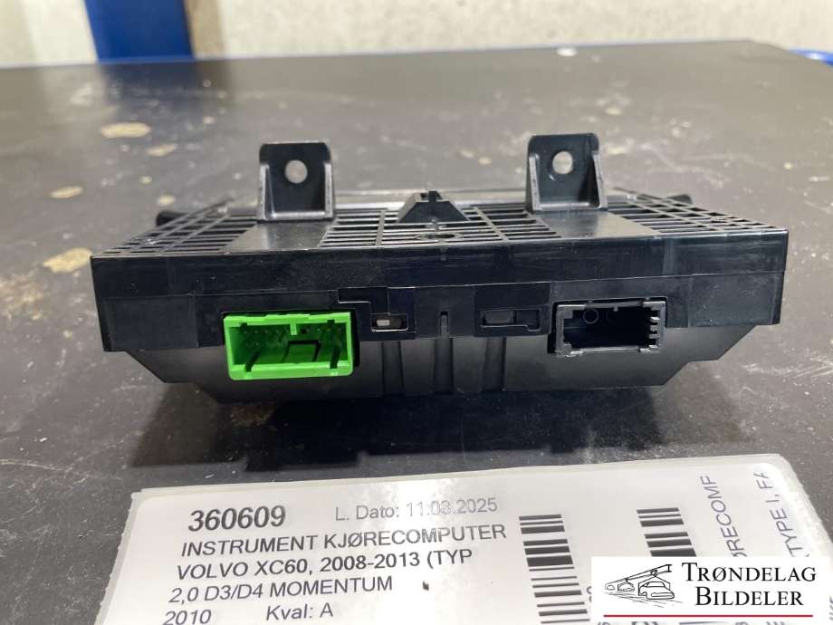 Instrument kjørecomputer til Volvo XC60 2008-2013 (Type I, Fase 1)  (30772584|31328830|MB36410-0308)