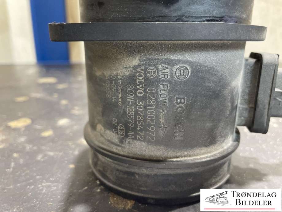 Luftmengde/luftmassemåler til Volvo XC60 2008-2013 (Type I, Fase 1)  (30785472|281002972|8G9N-12B579-AA|31459403|31361223|281006346)