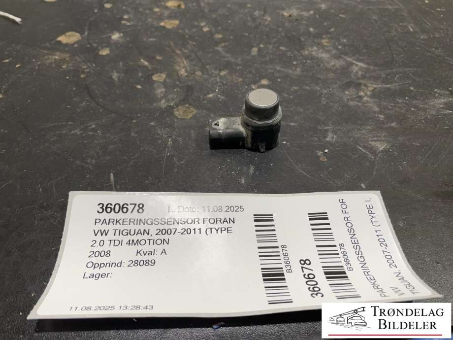 Parkeringssensor foran til VW Tiguan, 2007-2011 (Type I, Fase 1)  (1K0 054 630 B)