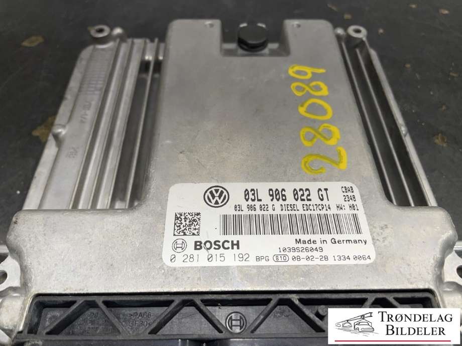 Styreenhet motor til VW Tiguan 2007-2011 (Type I, Fase 1)  (03L906022GT|281015192|03L997016K)