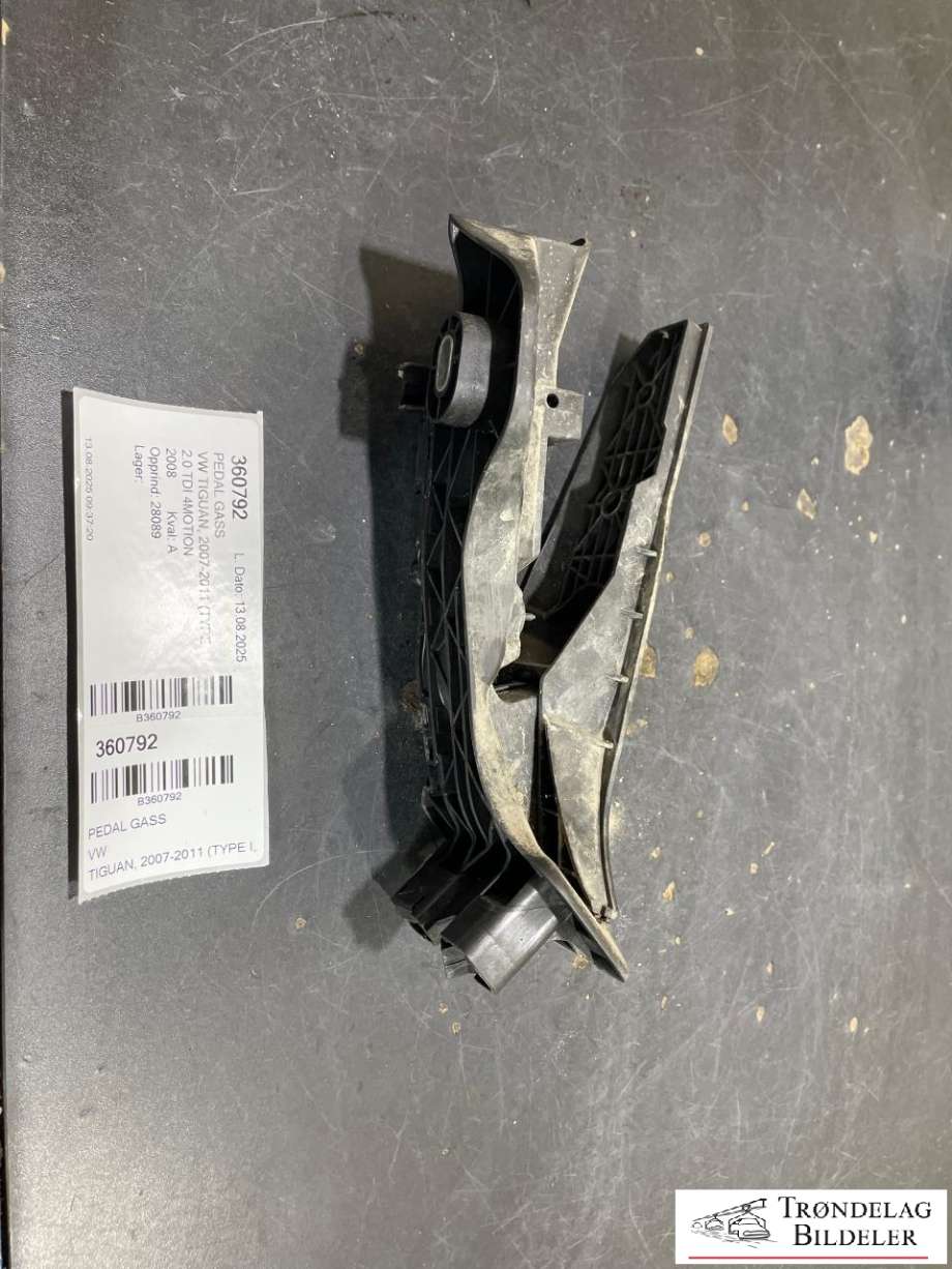 Pedal gass til VW Tiguan, 2007-2011 (Type I, Fase 1)  (1K1 721 503 M)